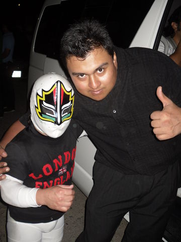 EL ORIGINAL MASCARITA SAGRADA CON EL HIJO DE CHICLES