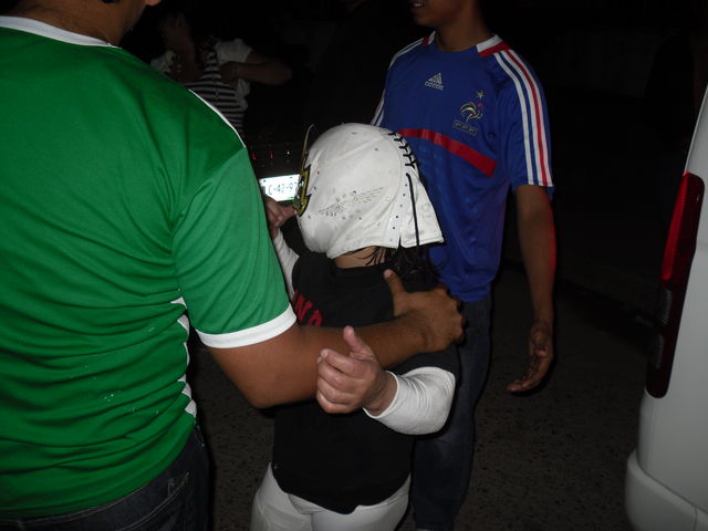 EL ORIGINAL MASCARITA SAGRADA DANDO AUTOGRAFOS